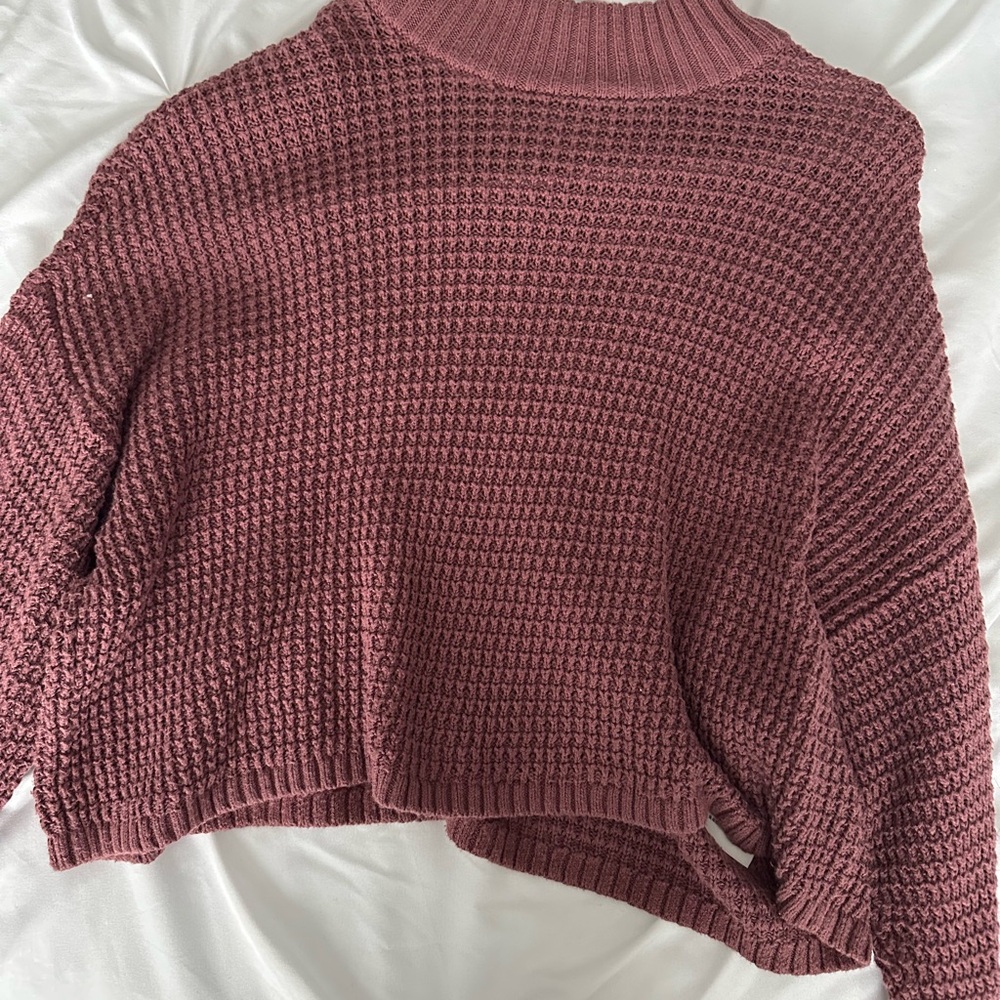 Women's Burgundy Sweater